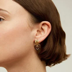 Gas Bijoux Love earrings mini gold^Femme Boucles D'oreilles|Bijoux Dorés