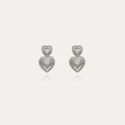 Gas Bijoux Love earrings mini silver^Femme Boucles D'oreilles|Bijoux Argentés