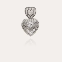 Gas Bijoux Love earrings mini silver^Femme Boucles D'oreilles|Bijoux Argentés
