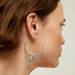 Gas Bijoux Love hoop earrings mini silver^Femme Boucles D'oreilles|Bijoux Argentés