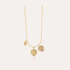 Gas Bijoux Love necklace mini gold^Femme Colliers|Bijoux Dorés