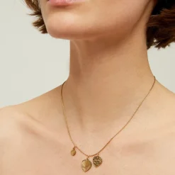 Gas Bijoux Love necklace mini gold^Femme Colliers|Bijoux Dorés