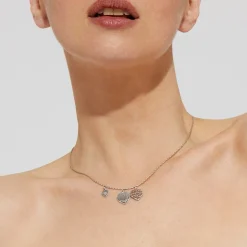 Gas Bijoux Love necklace mini silver^Femme Colliers|Bijoux Argentés