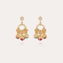 Gas Bijoux Lucce Maranzana earrings gold^Femme Boucles D'oreilles