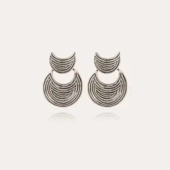 Gas Bijoux Luna Wave earrings mini silver^Femme Boucles D'oreilles|Bijoux Argentés