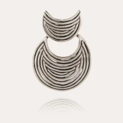 Gas Bijoux Luna Wave earrings mini silver^Femme Boucles D'oreilles|Bijoux Argentés