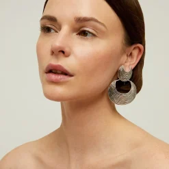 Gas Bijoux Luna Wave earrings silver^Femme Boucles D'oreilles|Bijoux Argentés