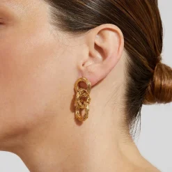 Gas Bijoux Maille Ariane earrings gold^Femme Boucles D'oreilles|Boucles D'oreilles