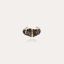 Gas Bijoux Maranzana jonc ring gold - Onyx^Femme Bagues