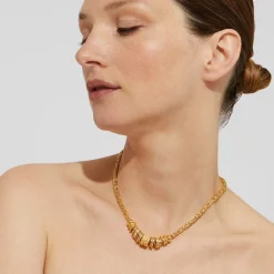 Gas Bijoux Marquise Chain necklace gold^Femme Colliers