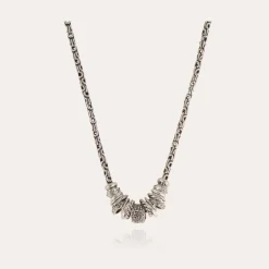 Gas Bijoux Marquise Chain necklace silver^Femme Colliers