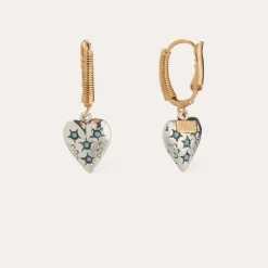 Gas Bijoux Meli earrings small size bicolor^Femme Boucles D'oreilles