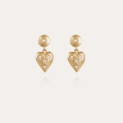 Gas Bijoux Meli earrings small size gold^Femme Boucles D'oreilles