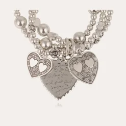 Gas Bijoux Merlin Love bracelet silver^Femme Bracelets