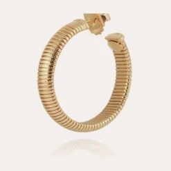 Gas Bijoux Milo hoop earrings gold^Femme Boucles D'oreilles|Bijoux Dorés