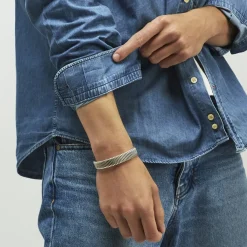 Gas Bijoux Milos bracelet large size silver^Homme Bracelets Homme|Bijoux Argentés Homme