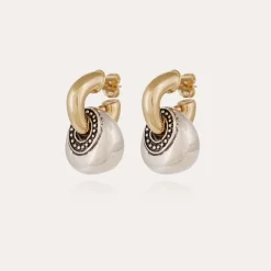 Gas Bijoux Minori bicolor earrings^Femme Boucles D'oreilles