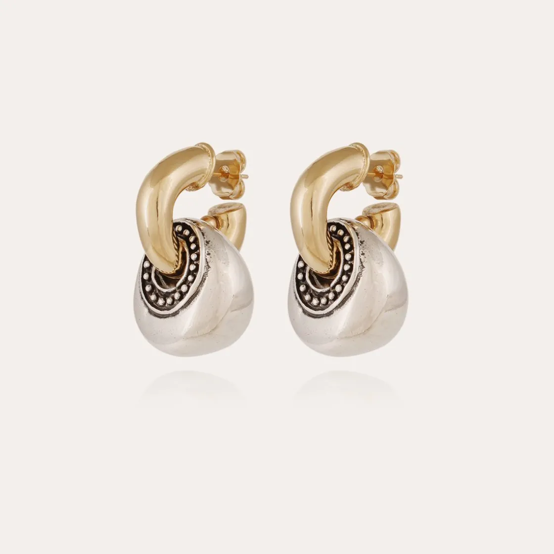 Gas Bijoux Minori bicolor earrings^Femme Boucles D'oreilles