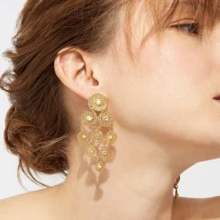 Gas Bijoux Mistral earrings gold^Femme Boucles D'oreilles