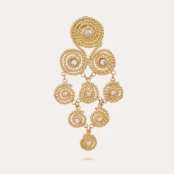Gas Bijoux Mistral earrings gold^Femme Boucles D'oreilles