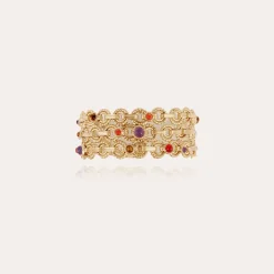 Gas Bijoux Mistral triple bracelet gold^Femme Bracelets