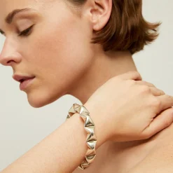 Gas Bijoux Moki bracelet large size silver^Femme Bracelets|Bijoux Argentés