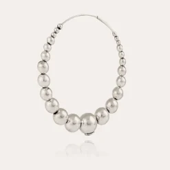 Gas Bijoux Multiperla hoop earrings silver^Femme Boucles D'oreilles|Bijoux Argentés