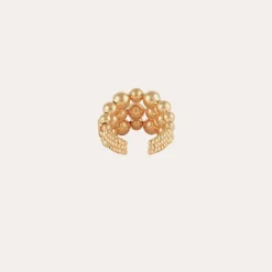 Gas Bijoux Multiperla ring gold^Femme Bagues