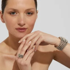 Gas Bijoux Multiperla ring silver^Femme Bagues