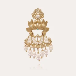 Gas Bijoux Oaxaca Tassels earrings gold^Femme Boucles D'oreilles