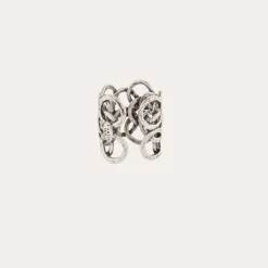 Gas Bijoux Olympie ring silver^Femme Bagues