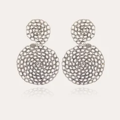 Gas Bijoux Onde Gourmette earrings silver^Femme Boucles D'oreilles|Bijoux Argentés