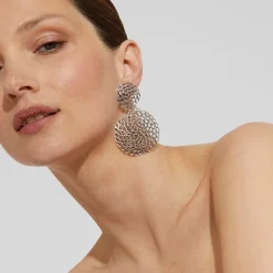 Gas Bijoux Onde Gourmette earrings silver^Femme Boucles D'oreilles|Bijoux Argentés