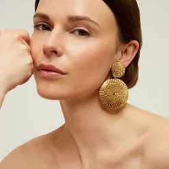 Gas Bijoux Onde Lucky earrings gold^Femme Boucles D'oreilles