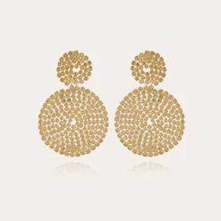 Gas Bijoux Onde Lucky earrings small size gold^Femme Boucles D'oreilles|Bijoux Dorés