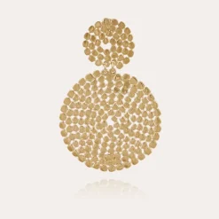 Gas Bijoux Onde Lucky earrings small size gold^Femme Boucles D'oreilles|Bijoux Dorés