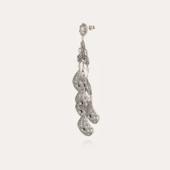 Gas Bijoux Orferia earrings large size silver^Femme Boucles D'oreilles