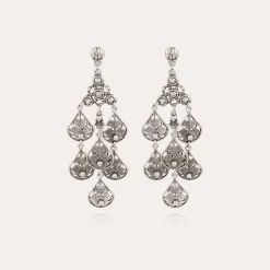 Gas Bijoux Orferia earrings small size silver^Femme Boucles D'oreilles