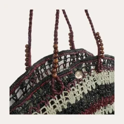 Gas Bijoux Panier XL bag raffia^ Sacs & Pochettes