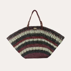Gas Bijoux Panier XL bag raffia^ Sacs & Pochettes