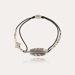 Gas Bijoux Penna bracelet large size silver^Homme Bracelets Cordons Homme