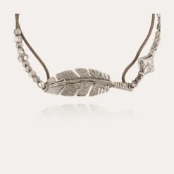 Gas Bijoux Penna bracelet large size silver^Homme Bracelets Cordons Homme