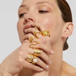 Gas Bijoux Penna ring gold^Femme Bagues