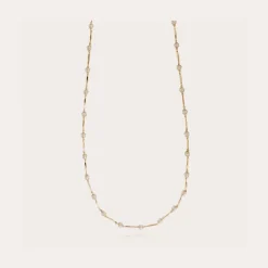Gas Bijoux Perla long necklace gold^Femme Sautoirs
