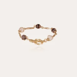 Gas Bijoux Perla Serti bracelet gold^Femme Bracelets