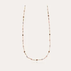 Gas Bijoux Perla Serti long necklace gold^Femme Sautoirs|Sautoirs