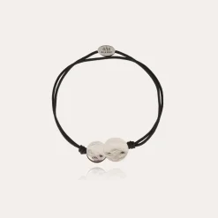 Gas Bijoux Platine bracelet large size silver^Homme Bracelets Cordons Homme