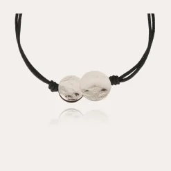 Gas Bijoux Platine bracelet large size silver^Homme Bracelets Cordons Homme