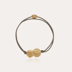 Gas Bijoux Platine bracelet large size gold^Homme Bracelets Cordons Homme