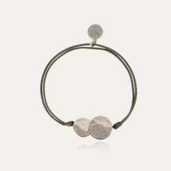 Gas Bijoux Platine bracelet large size silver^Homme Bracelets Cordons Homme